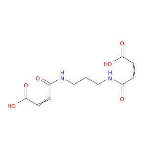 4-((3-((3-CARBOXYACRYLOYL)AMINO)PROPYL)AMINO)-4-OXO-2-BUTENOIC ACID