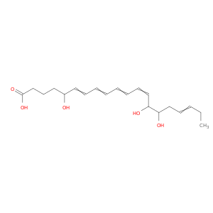 5,14,15-TRIHYDROXY-6,8,10,12,17-EICOSAPENTAENOIC ACID