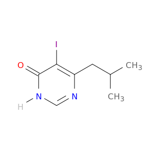 5-Iodo-6-(2-methylpropyl)-3,4-dihydropyrimidin-4-one