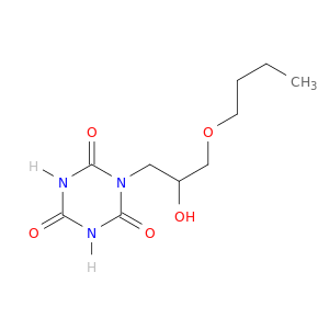 1,3,5-Triazine-2,4,6(1H,3H,5H)-trione, 1-(3-butoxy-2-hydroxypropyl)-