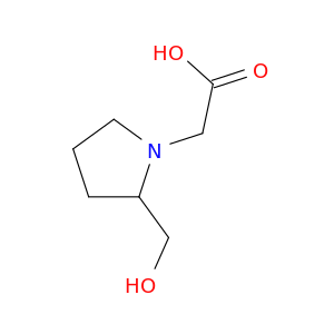 2-[2-(hydroxymethyl)pyrrolidin-1-yl]acetic acid