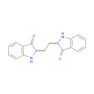 3H-Indol-3-one, 2,2'-(1,2-ethanediylidene)bis[1,2-dihydro-