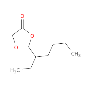 1,3-Dioxolan-4-one, 2-(1-ethylpentyl)-