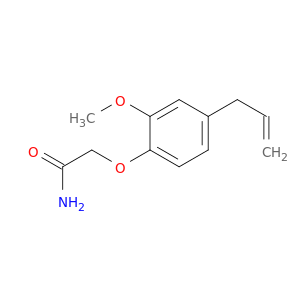 2-[2-methoxy-4-(prop-2-en-1-yl)phenoxy]acetamide