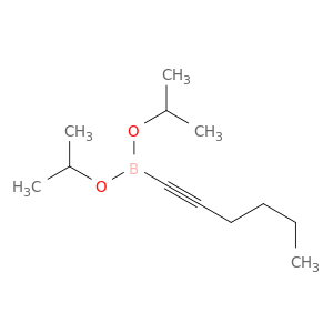 Boronic acid, 1-hexynyl-, bis(1-methylethyl) ester