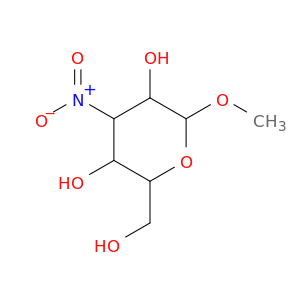 2-(hydroxymethyl)-6-methoxy-4-nitro-oxane-3,5-diol