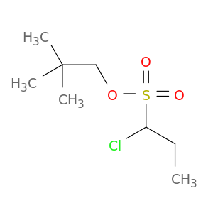 1-Propanesulfonic acid, 1-chloro-, 2,2-dimethylpropyl ester