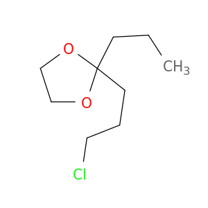 1,3-Dioxolane, 2-(3-chloropropyl)-2-propyl-