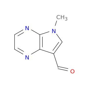5-METHYL-5H-PYRROLO[2,3-B]PYRAZINE-7-CARBALDEHYDE
