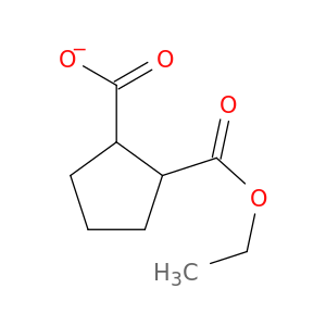 1,2-Cyclopentanedicarboxylic acid, monoethyl ester