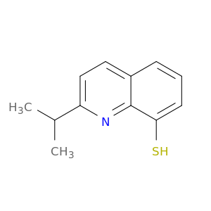8-Quinolinethiol, 2-(1-methylethyl)-