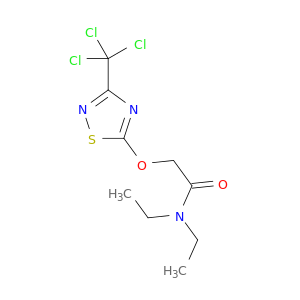 Acetamide, N,N-diethyl-2-[[3-(trichloromethyl)-1,2,4-thiadiazol-5-yl]oxy]-