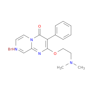 2-(2-DIMETHYLAMINOETHOXY)-3-PHENYL-4H-PYRAZINO[1,2-A]PYRIMIDIN-4-ONE H YDROBROMIDE