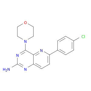 Pyrido[3,2-d]pyrimidin-2-amine, 6-(4-chlorophenyl)-4-(4-morpholinyl)-