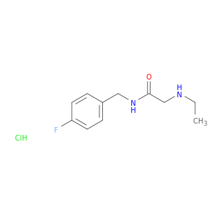 2-(Ethylamino)-N-[(4-fluorophenyl)methyl]acetamide Hydrochloride