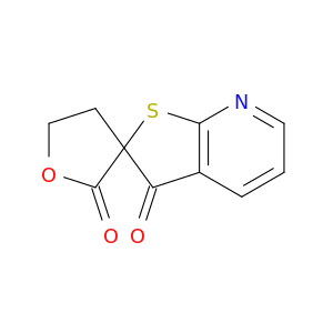 Spiro[furan-3(2H),2'(3'H)-thieno[2,3-b]pyridine]-2,3'-dione,4,5-dihydro- (9CI)