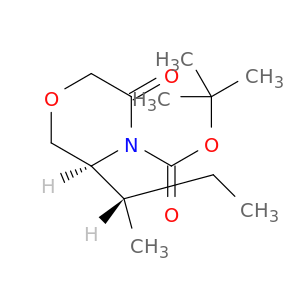 4-t-Boc-(5S)-5-[(1S)-methylpropyl]-morpholin-3-one