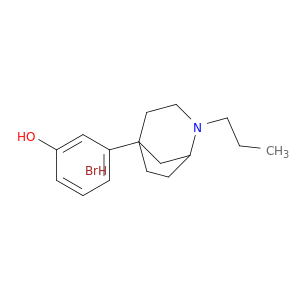Phenol, 3-(2-propyl-2-azabicyclo[3.2.1]oct-5-yl)-, hydrobromide
