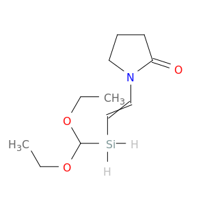 2-Pyrrolidinone, 1-[2-(diethoxymethylsilyl)ethenyl]-