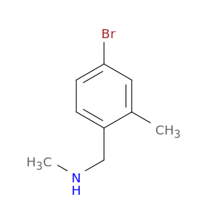[(4-Bromo-2-methylphenyl)methyl](methyl)amine