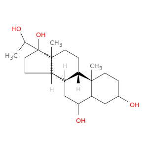 Pregnane-3,6,17,20-tetrol,(3a,5b,6a,20R)- (9CI)