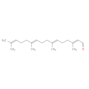 2,6,10,14-Hexadecatetraenal, 3,7,11,15-tetramethyl-, (2E,6E,10E)-