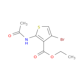 Ethyl 4-bromo-2-acetamidothiophene-3-carboxylate