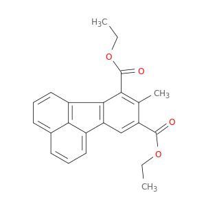 7,9-Fluoranthenedicarboxylic acid, 8-methyl-, 7,9-diethyl ester