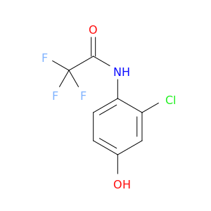 Acetamide, N-(2-chloro-4-hydroxyphenyl)-2,2,2-trifluoro-