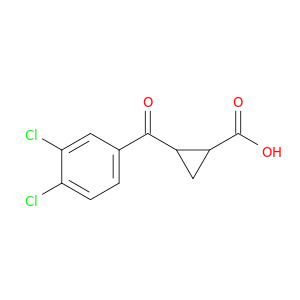 Cyclopropanecarboxylic acid, 2-(3,4-dichlorobenzoyl)-