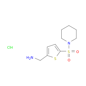 [5-(Piperidine-1-sulfonyl)thiophen-2-yl]methanamine Hydrochloride