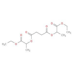Butanedioic acid,1,4-bis(2-ethoxy-1-methyl-2-oxoethyl) ester