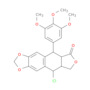 Podophyllotoxin chloride