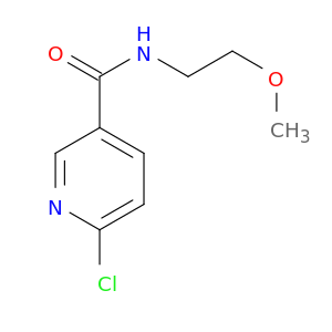 6-氯-N-(2-甲氧基乙基)-3-吡啶甲基酰胺