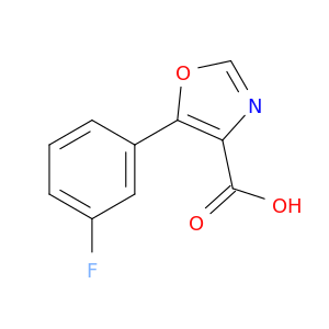 5-(3-Fluorophenyl)oxazole-4-carboxylic acid
