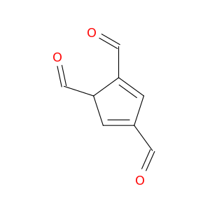 2,4-Cyclopentadiene-1,2,4-tricarboxaldehyde