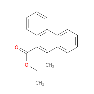 9-Phenanthrenecarboxylicacid, 10-methyl-, ethyl ester
