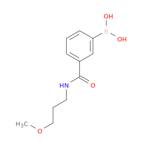 (3-((3-Methoxypropyl)carbamoyl)phenyl)boronic acid