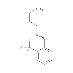1-Butanamine, N-[[2-(trifluoromethyl)phenyl]methylene]-
