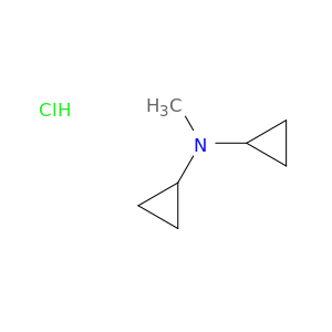 N-cyclopropyl-N-methylcyclopropanamine hydrochloride