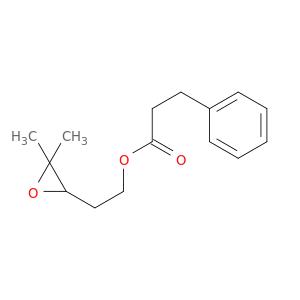Benzenepropanoic acid, 2-(3,3-dimethyloxiranyl)ethyl ester