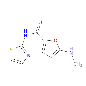 2-Furancarboxamide, 5-(methylamino)-N-2-thiazolyl-