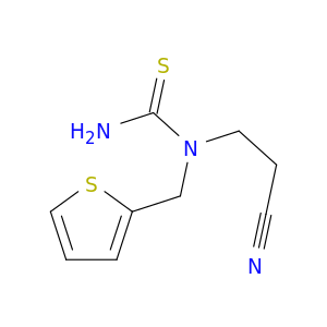 Thiourea,N-(2-cyanoethyl)-N-(2-thienylmethyl)-