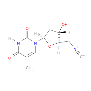 Thymidine,5'-deoxy-5'-isocyano- (9CI)