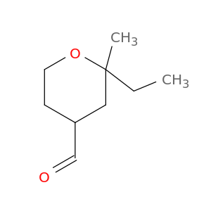 2H-Pyran-4-carboxaldehyde, 2-ethyltetrahydro-2-methyl-