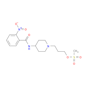 Benzamide, N-[1-[3-[(methylsulfonyl)oxy]propyl]-4-piperidinyl]-2-nitro-