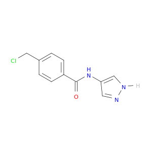 4-(氯甲基)-N-1H-吡唑-4-基苯甲酰胺