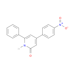 2(1H)-Pyridinone, 4-(4-nitrophenyl)-6-phenyl-