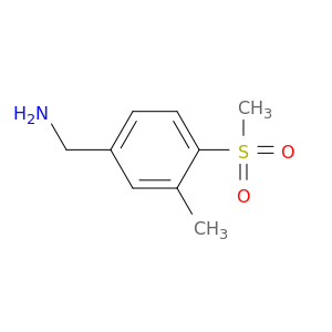 (4-methanesulfonyl-3-methylphenyl)methanamine