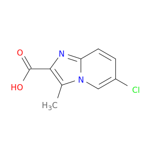 6-氯-3-甲基咪唑并[1,2-a]吡啶-2-羧酸